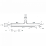 ДЫХАТЕЛЬНЫЕ КОНТУРЫ ПВХ ВЗРОСЛЫЕ ДЛЯ ИВЛ С ПОДОГРЕВОМ ЛИНИИ ВДОХА ДЛЯ FP850 image