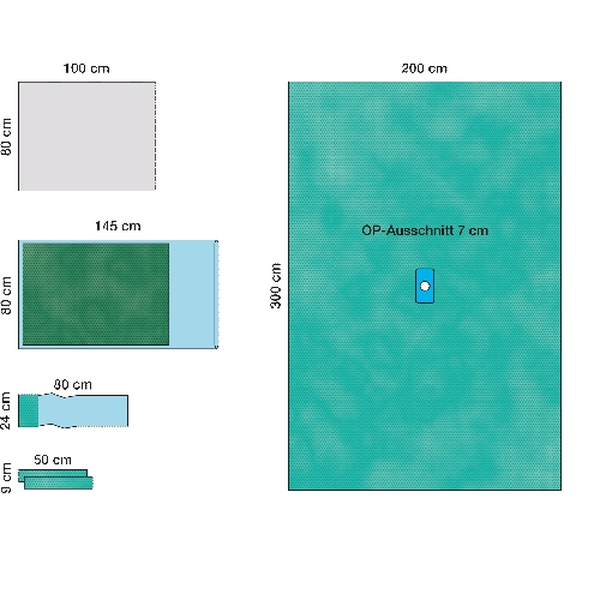КОМПЛЕКТ ОПЕРАЦИОННОГО БЕЛЬЯ ДЛЯ АРТРОСКОПИИ 1 image