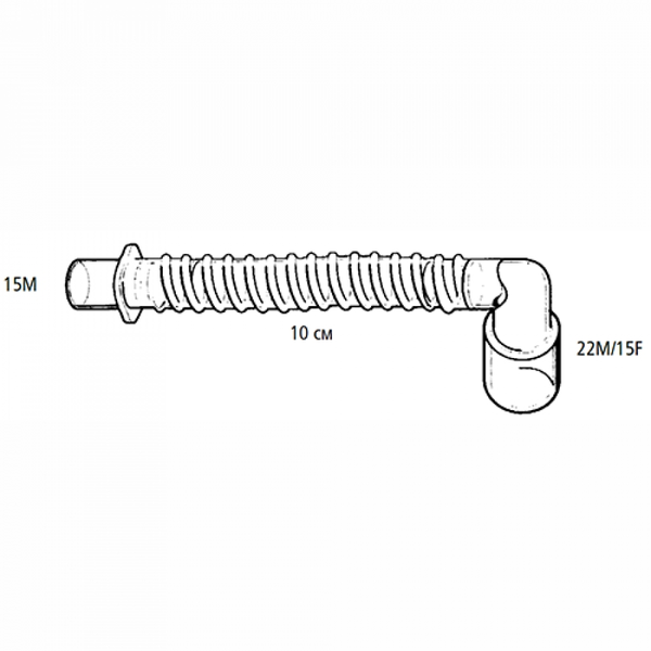 УГЛОВЫЕ КОННЕКТОРЫ ВЕРТЛЮЖНЫЕ ПВХ БЕЗ ПОРТА image
