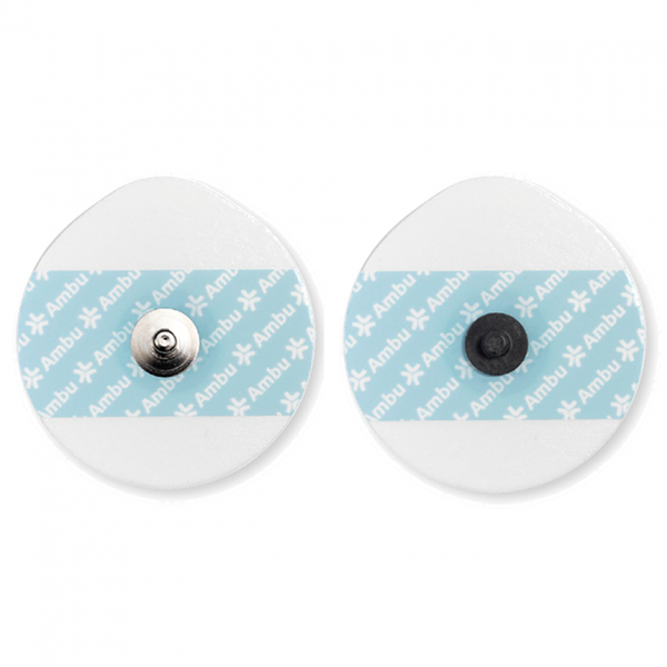 ЭКГ ЭЛЕКТРОД С ЖИДКИМ ГЕЛЕМ 50 х 48 ММ НА ПЕНИСТОЙ ОСНОВЕ WHITESENSOR 4500M (ДЛЯ МРТ) image