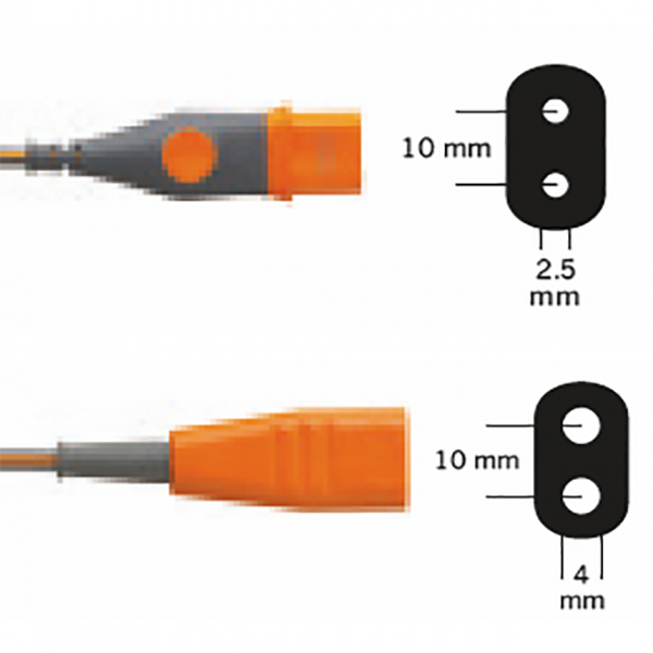 КАБЕЛЬ ДЛЯ МНОГОРАЗОВЫХ СИЛИКОНОВЫХ ПЛАСТИНА ПАЦИЕНТА BOWA VALLEYLAB ERBE ICC image