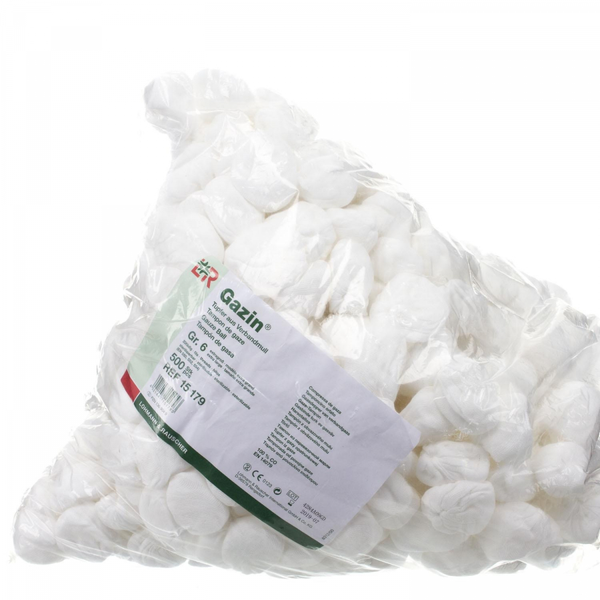 НЕСТЕРИЛЬНЫЕ ШАРИКИ МАРЛЕВЫЕ ГАЗИН (GAZIN) image