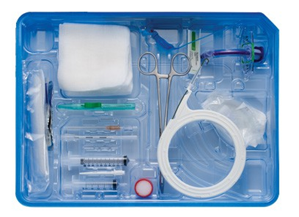 НАБОРЫ ДЛЯ ТРАХЕОСТОМИИ ПО МЕТОДИКЕ ГРИГГСА ТРУБКА BLUSELECT С ЗАЖИМОМ 101/541 image