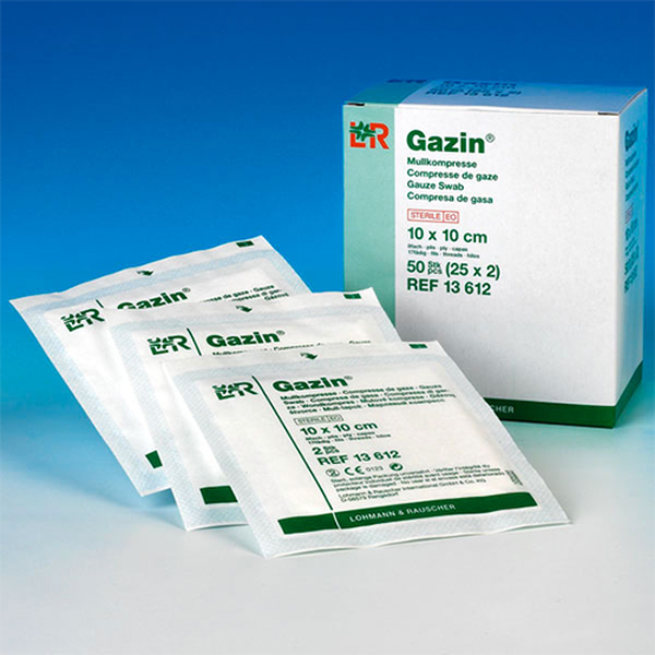 СТЕРИЛЬНЫЕ САЛФЕТКИ МАРЛЕВЫЕ ГАЗИН (GAZIN) image