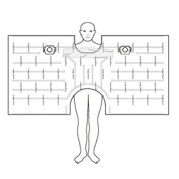 ОДЕЯЛО СОГРЕВАЮЩЕЕ ДЛЯ ВЕРХНЕЙ ПОЛОВИНЫ ТЕЛА image