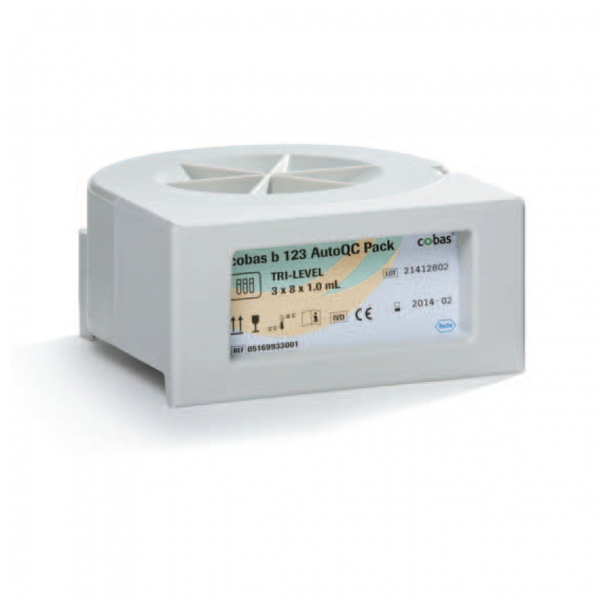 КАССЕТА АВТОМАТИЧЕСКОГО КОНТРОЛЯ КАЧЕСТВА COBAS B 123 (COBAS B 123 AUTOQC PACK) image