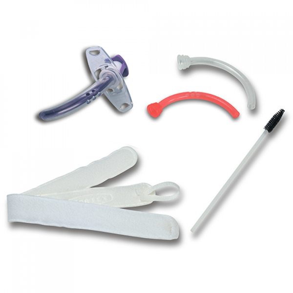 ТРУБКА ТРАХЕОСТОМИЧЕСКАЯ BLUE LINE ULTRA С ФЕНЕСТРАЦИЕЙ И НАБОРОМ АКСЕССУАРОВ 100/813/XXX image