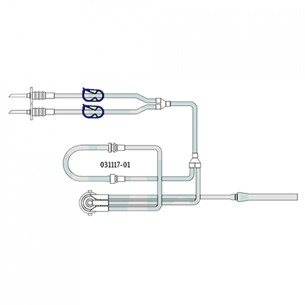 НАБОР ИРРИГАЦИОННЫХ ТРУБОК ДЛЯ ГИСТЕРОСКОПИИ KARL STORZ HAMOU ENDOMAT и HYSTEROMAT II image