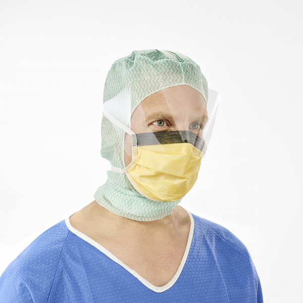 МАСКА ХИРУРГИЧЕСКАЯ С ЗАЩИТНЫМ ЭКРАНОМ SENTINEX SAFETY SHIELD image