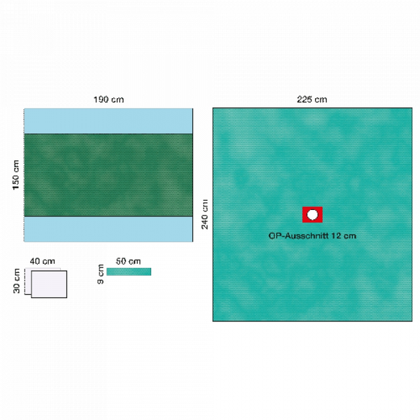КОМПЛЕКТ ОПЕРАЦИОННОГО БЕЛЬЯ ДЛЯ АМБУЛАТОРНОЙ ХИРУРГИИ image