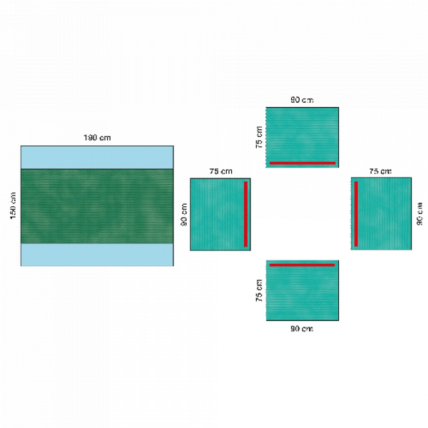 КОМПЛЕКТ ОПЕРАЦИОННОГО БЕЛЬЯ - БАЗОВЫЙ МИНИ image