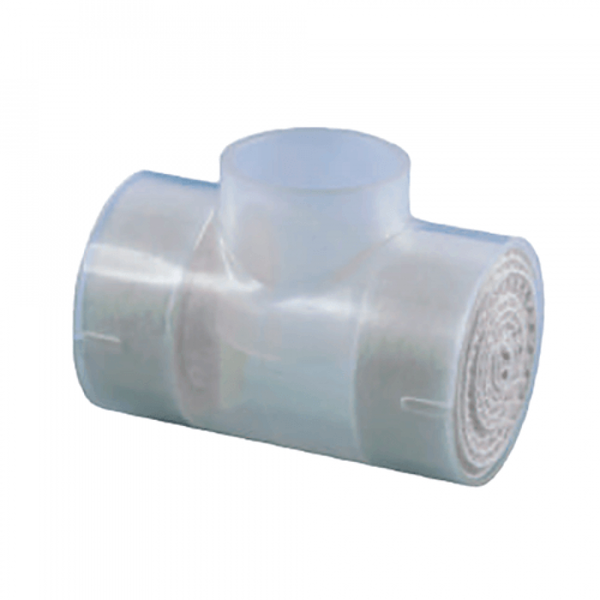 ТЕПЛОВЛАГООБМЕННИК ДЛЯ ТРАХЕОСТОМЫ С БУМАЖНЫМ НАПОЛНИТЕЛЕМ image