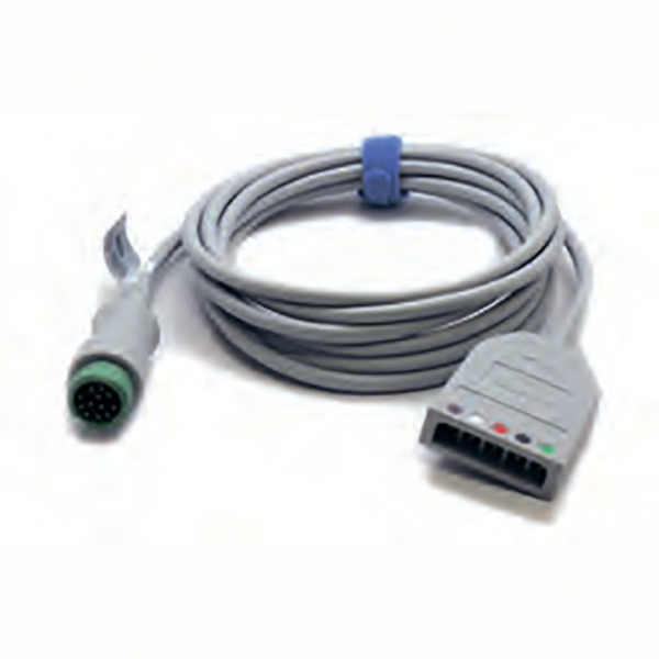 МАГИСТРАЛЬНЫЙ КАБЕЛЬ ЭКГ НА 3/5 ОТВЕДЕНИЙ (ВЗРОСЛЫЙ) image