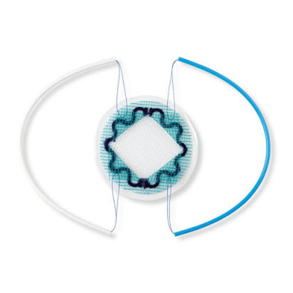 СЕТКА ХИРУРГИЧЕСКАЯ PARIETEX VENTRAL PATCH ДЛЯ ЛЕЧЕНИЯ ПУПОЧНЫХ ГРЫЖ image