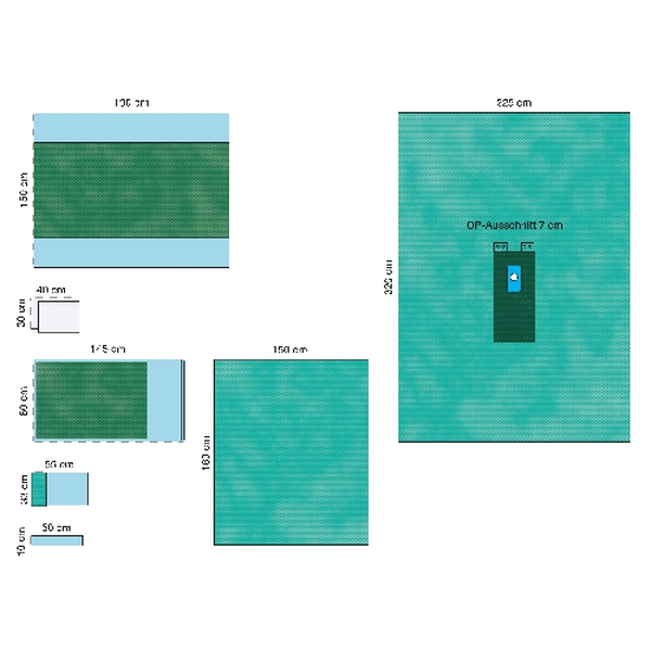КОМПЛЕКТ ОПЕРАЦИОННОГО БЕЛЬЯ ДЛЯ ОПЕРАЦИИ НА КОНЕЧНОСТИ 2 image