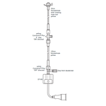 НАБОР ДЛЯ ИЗМЕРЕНИЯ ИНВАЗИВНОГО ДАВЛЕНИЯ ARGON GABARITH С ДОП. ЛИНИЕЙ image