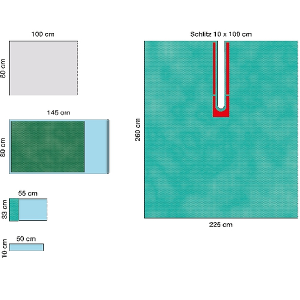 КОМПЛЕКТ ОПЕРАЦИОННОГО БЕЛЬЯ ДЛЯ АРТРОСКОПИИ ПЛЕЧЕВОГО СУСТАВА image