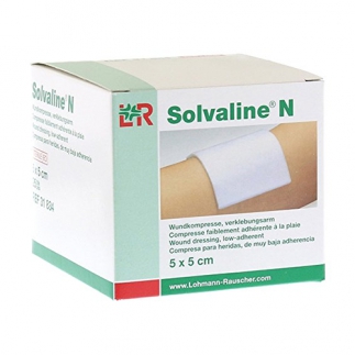 СОЛВАЛИН НЕПРИЛИПАЮЩАЯ ПОВЯЗКА (SOLVALINE)