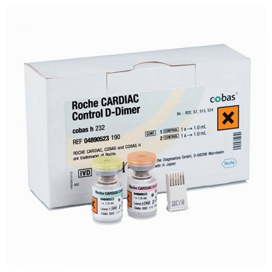 КОНТРОЛЬНЫЙ МАТЕРИАЛ ДЛЯ ПРОВЕРКИ ТЕСТ-ПОЛОСОК НА D-ДИМЕР