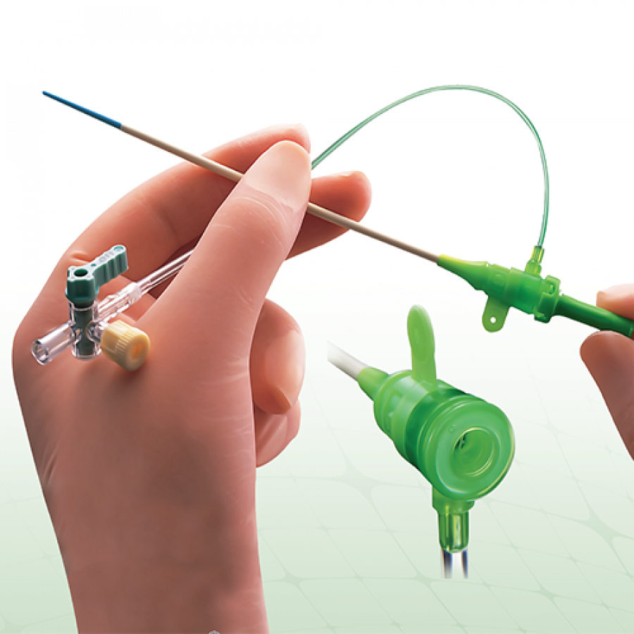 ИНТРОДЬЮСЕР ГЕМОСТАТИЧЕСКИЙ В КОМПЛЕКТЕ С ИГЛОЙ RADIFOCUS ТИП R