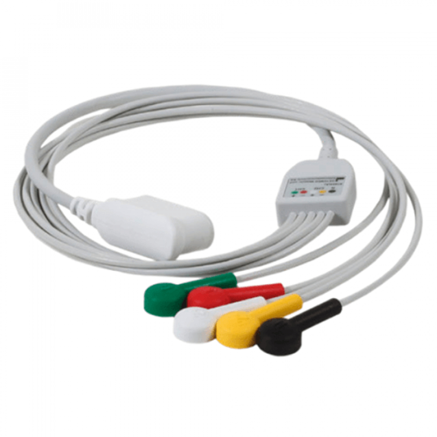 КАБЕЛЬ ДЛЯ ХОЛТЕРОВСКОГО МОНИТОРА ЭКГ ОТВЕДЕНИЙ