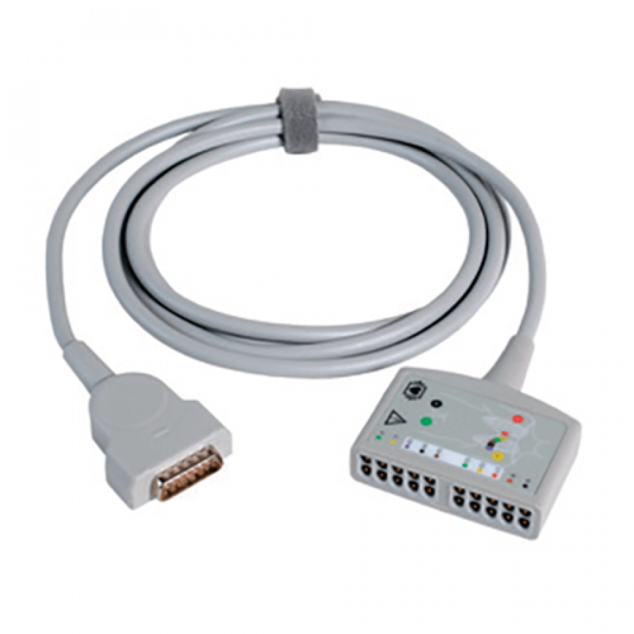 МАГИСТРАЛЬНЫЙ ЭКГ КАБЕЛЬ ДЛЯ ЭЛЕКТРОКАРДИОГРАФОВ МАС 2000 И MAC600