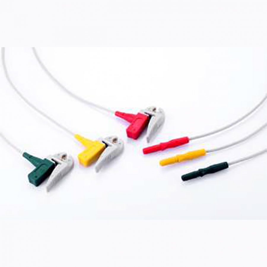 НАБОР ИЗ 3 DIN ЭЛЕКТРОДОВ (ЗАЖИМ)