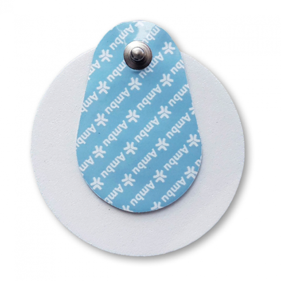 ЭКГ ЭЛЕКТРОД 60 ММ С ЖИДКИМ ГЕЛЕМ СО СМЕЩЕННЫМ КОННЕКТОРОМ ДЛЯ АКТИВНЫХ ПАЦИЕНТОВ WHITESENSOR 6060