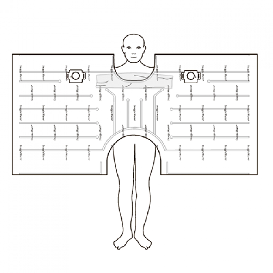 ОДЕЯЛО СОГРЕВАЮЩЕЕ ДЛЯ ВЕРХНЕЙ ПОЛОВИНЫ ТЕЛА
