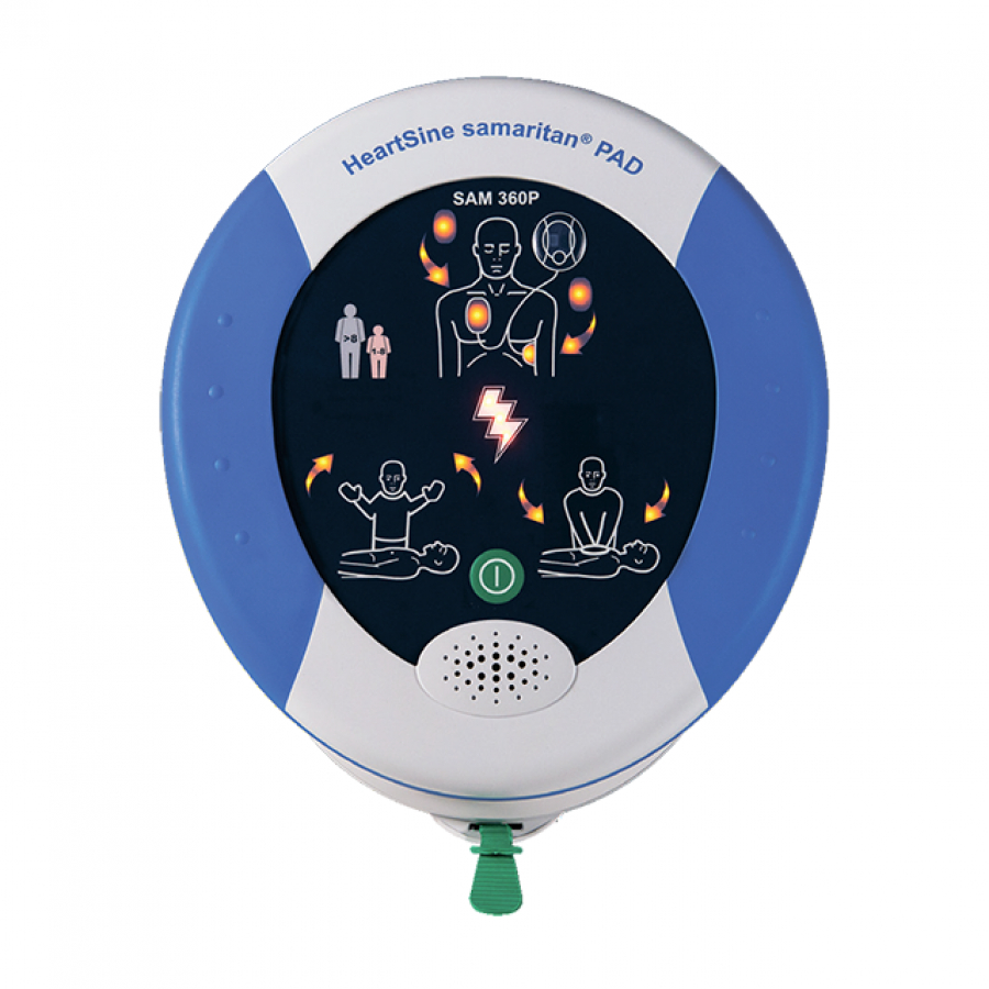 АВТОМАТИЧЕСКИЙ ДЕФИБРИЛЛЯТОР СО ВСТРОЕННЫМИ ПОДСКАЗКАМИ HEARTSINE SAMARITAN PAD 500P