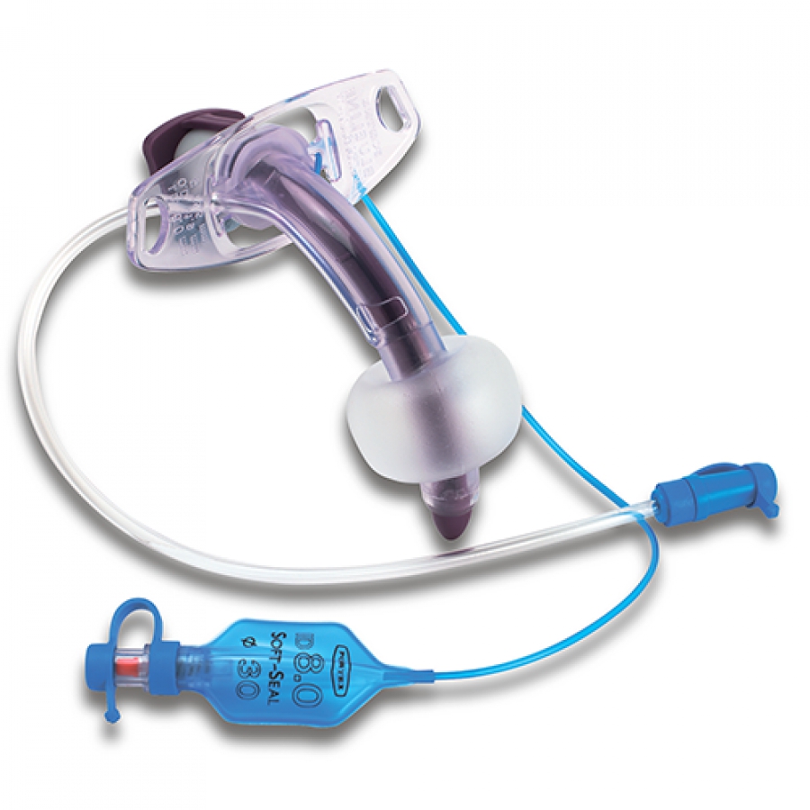 ТРУБКИ ТРАХЕОСТОМИЧЕСКИЕ BLUE LINE ULTRA С МАНЖЕТОЙ И С САНАЦИЕЙ 100/860/XXX