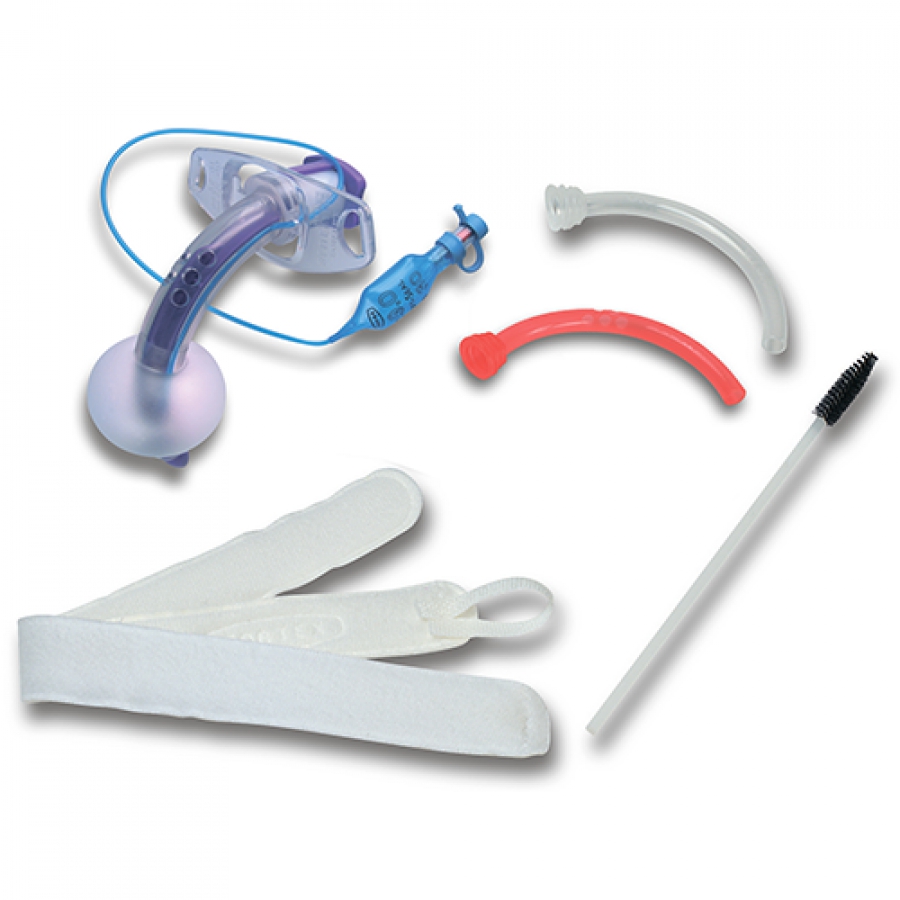 ТРУБКИ ТРАХЕОСТОМИЧЕСКИЕ BLUE LINE ULTRA С ФЕНЕСТРАЦИЕЙ И НАБОРОМ АКСЕССУАРОВ 100/812/XXX